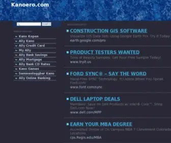 Kanoero.com(Kanoero) Screenshot