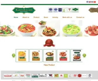 Kanokwanfood.com(Home) Screenshot