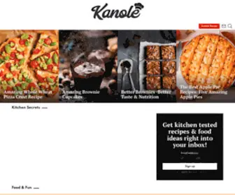 Kanole.com(Kanole Recipes) Screenshot