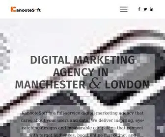 Kanootesoft.co.uk(We're a Digital Marketing Agency based in Manchester & London which) Screenshot