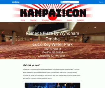 Kanpaicon.com(Welcome Nebraska Anime Fans) Screenshot