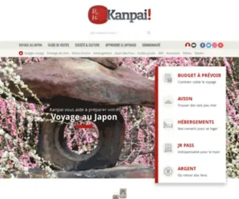 Kanpai.fr(Guide de voyage pour partir au Japon et analyse de la culture japonaise) Screenshot