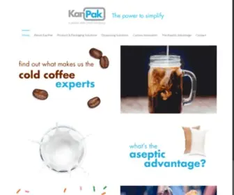 Kanpak.us(Aseptic Packaging Solutions) Screenshot