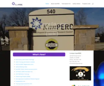 Kanperc.org(Propane in Kansas) Screenshot