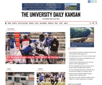 Kansan.com(The Student Voice Since 1904) Screenshot
