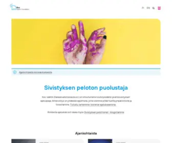 Kansanvalistusseura.fi(Kvs-säätiö) Screenshot