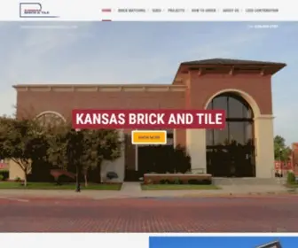 Kansasbrick.com(Kansas Brick and Tile Kansas Brick and Tile) Screenshot