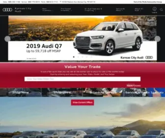 Kansascityaudi.com(Kansas City Audi) Screenshot