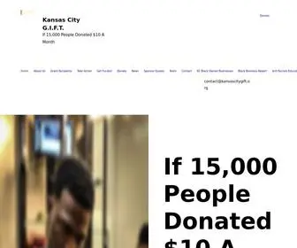 Kansascitygift.org(Kansas City G.I.F.T) Screenshot