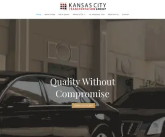 Kansascitytransportationgroup.com(Luxury Transportation for corporate) Screenshot