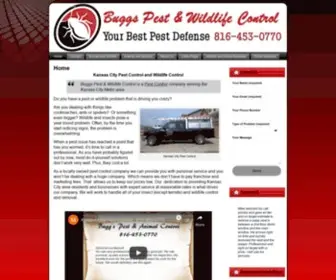 Kansascitywildlifepestcontrol.com(Kansas City Pest Control) Screenshot