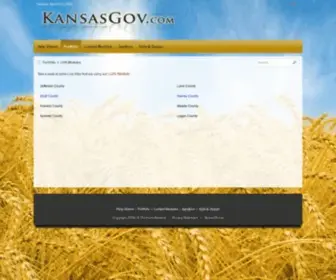 Kansasgis.com(Kansasgis) Screenshot