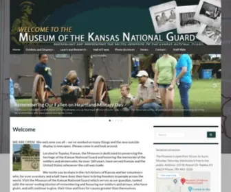 Kansasguardmuseum.com(Museum of the Kansas National Guard) Screenshot