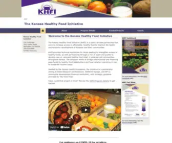 Kansashealthyfood.org(Kansas Healthy Food Initiative) Screenshot