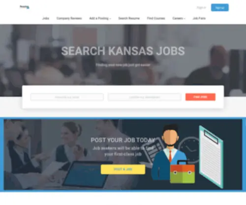 Kansasjobfinder.com(Kansas Jobs) Screenshot