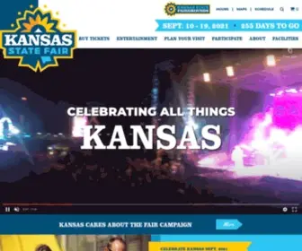 Kansasstatefair.com(Kansas State Fair) Screenshot