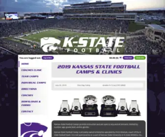 Kansasstatefootballcamps.com(Kansas State Football Camps) Screenshot