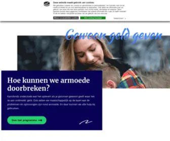 Kansfonds.nl(Ieder mens telt. Daarom ziet Kansfonds om naar de meest kwetsbare mensen in Nederland) Screenshot