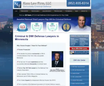 Kanslaw.com(Kans Law Firm) Screenshot