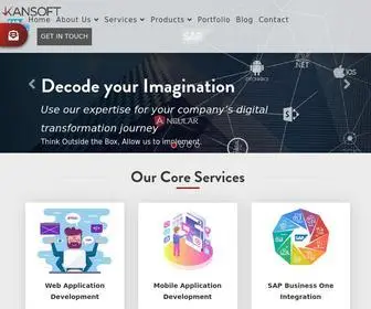 Kansoftware.com(Technology, IT Outsourcing, Mobile and Web Development, ERP Software Consulting) Screenshot