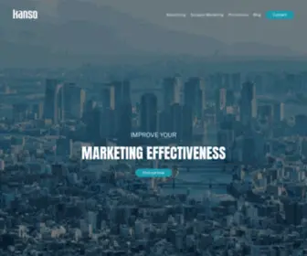 Kansomarketing.com(Kanso) Screenshot