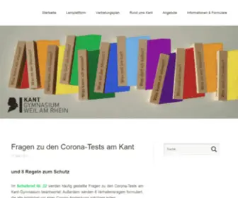 Kant.de(Weil am Rhein) Screenshot