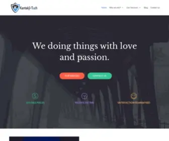 Kantakji-Tech.com(Home) Screenshot