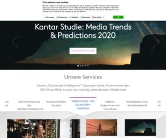 Kantarmedia.de(Kantar Media) Screenshot
