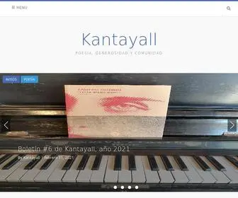 Kantayall.cl(Poesía) Screenshot