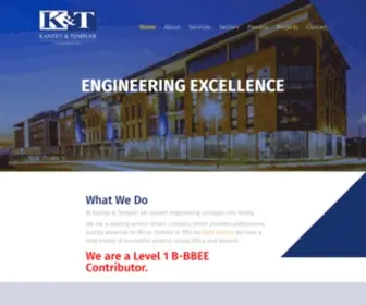 Kanteys.co.za(Kantey & Templer Consulting Engineers Home) Screenshot