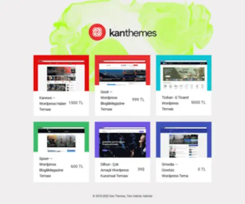 Kanthemes.com.tr(Wordpress) Screenshot