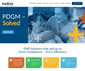 Kantime.com(The #1 Home Health and Hospice Enterprise EMR Solution) Screenshot