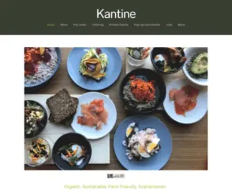Kantinesf.com(Kantine is a Scandinavian inspired cafe and eatery) Screenshot