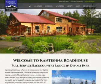 Kantishnaroadhouse.com(Kantishna Roadhouse) Screenshot