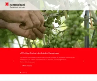 Kantonalbank.ch(Die Schweizerischen Kantonalbanken) Screenshot