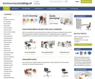 Kantoormeubelshop.nl(Kantoormeubelen online kopen via) Screenshot