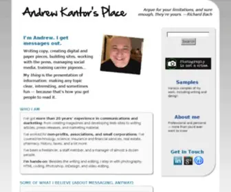 Kantor.com(On Andrew Kantor's Place) Screenshot