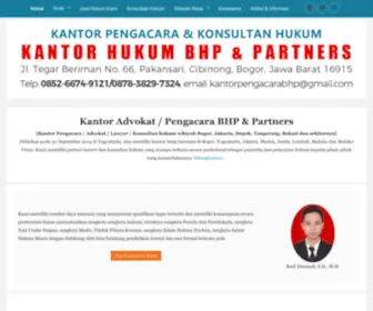 Kantorpengacara-BHP.com(Kantorpengacara BHP) Screenshot