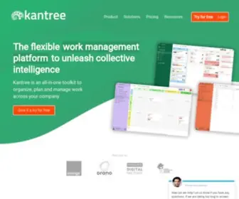 Kantree.io(The truly flexible work management platform) Screenshot