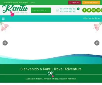 Kantutraveladventure.com(Kantu Travel Adventure Agencia Ofrece Tours a Machu Picchu... visita los mejores destinos) Screenshot