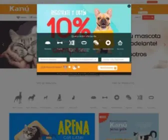 Kanu.pet(Pide el alimento y accesorios para tu mascota en con un 10% OFF* y paga en casa. Las mejores marcas) Screenshot