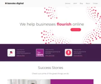 Kanukadigital.com(Digital Marketing Agency Staffordshire) Screenshot