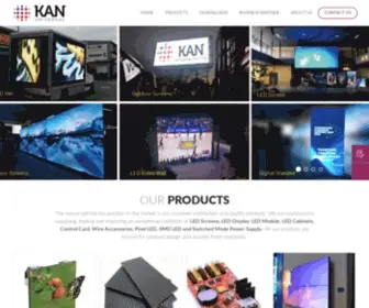 Kanuniversal.com(Kan Universal Home) Screenshot