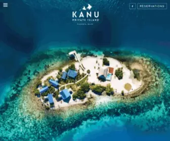 Kanuprivateisland.com(Kanu Private Island) Screenshot