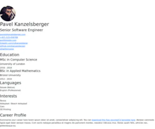 Kanzelsberger.com(Kanzelsberger) Screenshot