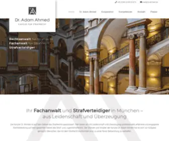 Kanzlei-Ahmed.de(Fachanwalt) Screenshot