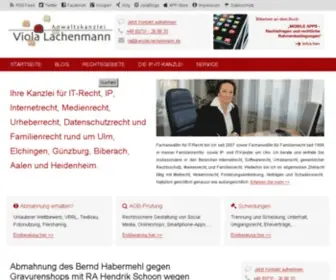 Kanzlei-Lachenmann.de(Kanzlei Lachenmann) Screenshot