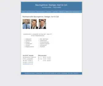 Kanzlei-LU.de(Rechtsanwälte Baumgärtner) Screenshot