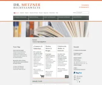 Kanzlei-Metzner.de(Kanzlei Metzner) Screenshot