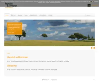 Kanzlei-SChnuerch.de(Steuerberaterin Renate Schnürch München) Screenshot